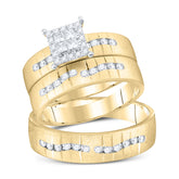 1/2CTW-DIA FASHION TRIO SET